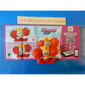 1 Figurine Kinder  the powerpuff cirls  Se-2017-2018 avec 1 BPZ se325
