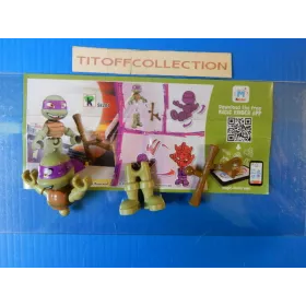 1 Figurine Kinder   minja turtles  Se-2017-2018 avec 1 BPZ se284