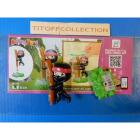 1 Figurine Kinder   mascha und der bar  Se-2017-2018 avec 1 BPZ se304