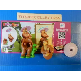 1 Figurine Kinder   mascha und der bar  Se-2017-2018 avec 1 BPZ se307
