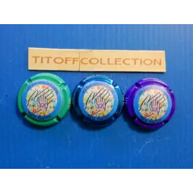 la série de 3 capsules champagne betouzet luc  300 ex(7 a 7b)