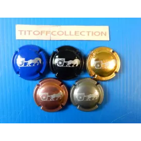 La série de 5 capsules de champagne la vigneronne 23 a 23d