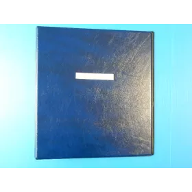 classeurs vide pour pieces 24 sur 26 couleur  bleue