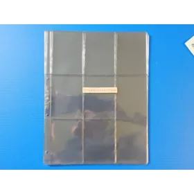 10 feuilles 9cases  pour cartes 29 sur 23