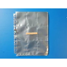 10 feuilles 9cases  pour cartes 29 sur 23 souples