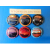 la série de 6 capsules champagne pion olivier (coucher de soleil)
