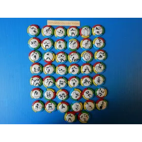 la série de 44 capsules champagne générique jo paris 2024