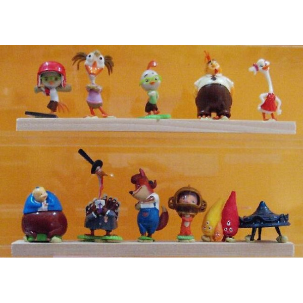 La serie Chicken little 2005 avec 11 bandes papier