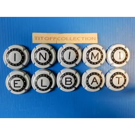 la série de 10 capsules de champagne vve eleonore (inimitable)