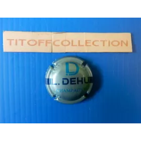 1 capsules de champagne dehu louis (turquoise,d bleu)