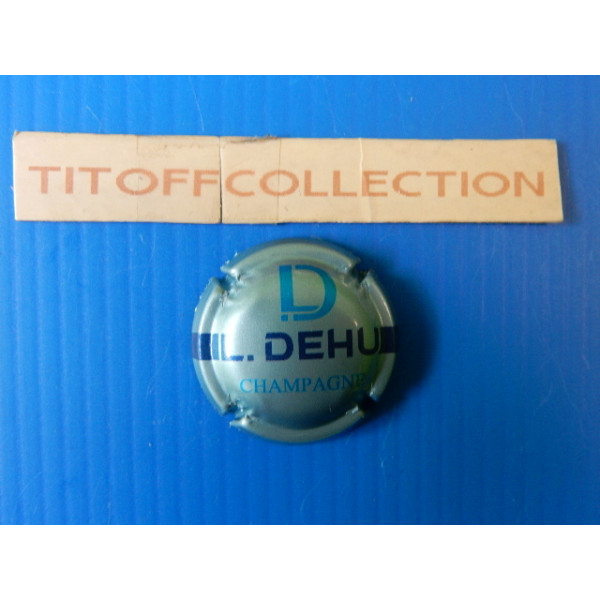 1 capsules de champagne dehu louis (turquoise,d bleu)