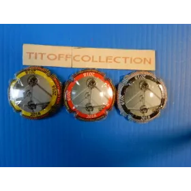 la série de 3 capsules de champagne Générique (export 2018)