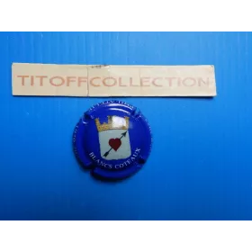 1 capsules de champagne vertus 2023 blancs coteaux no1b ( bleu)