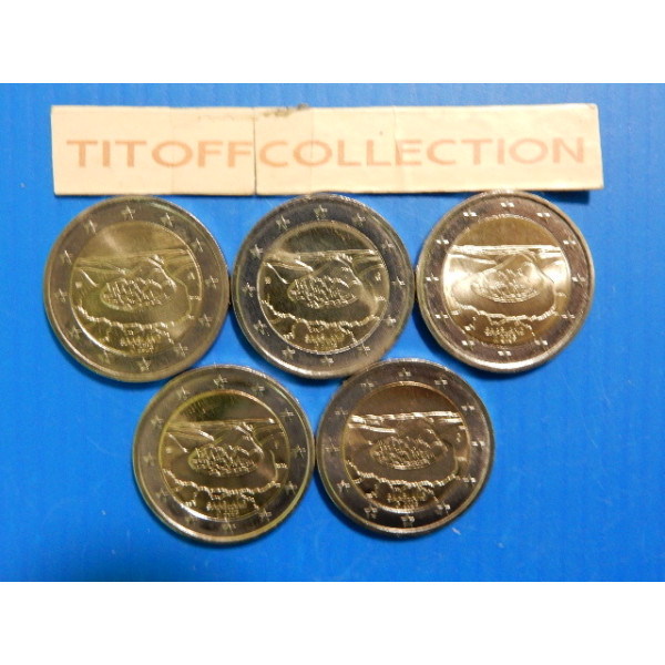 2 euros commemorative 2025 allemagne 5 ateliers (saarland )