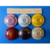 la série de 6 capsules  de champagne  navarre alain (bouquet provincial)