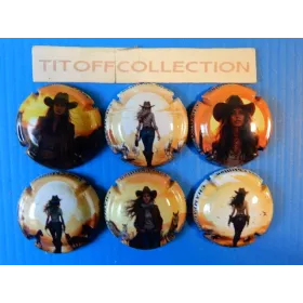 La série de 6 capsules de champagne marle nicolas cougirlo ( mars 2025 )