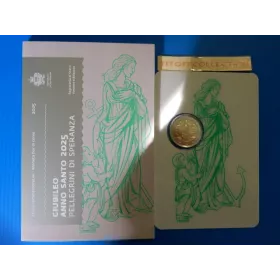 2 euros commemorative 2025 saint marin (jubilé année sainte )