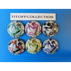 La série de 6 capsules de champagne crochet et filles fashion (avril 2025)