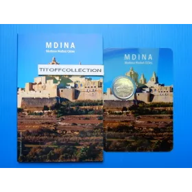 2 euros commemorative 2025 malta (mdina)