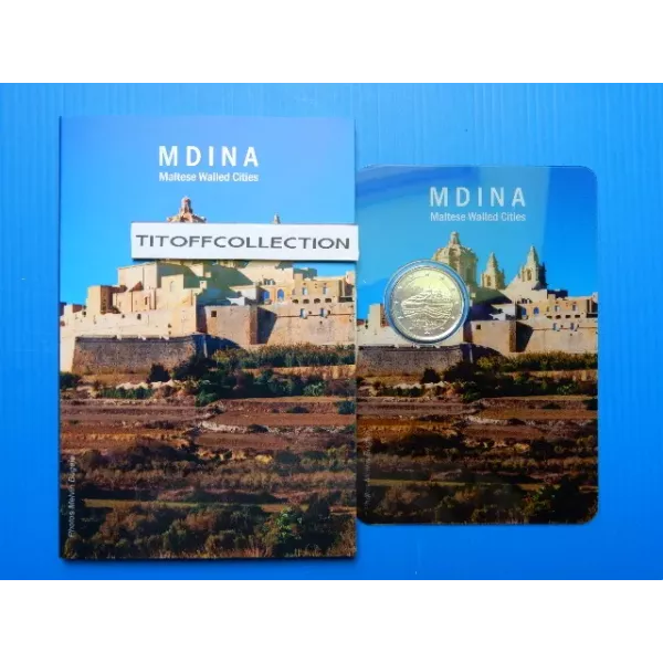 2 euros commemorative 2025 malte  (mdina )