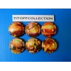 the series of 6 generic sunset champagne capsules (July 2025)