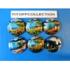the series of 6 generic champagne capsules on the lake (July 2025)