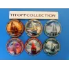The series of 6 champagne capsules lallement jean voiliers (July 2025)