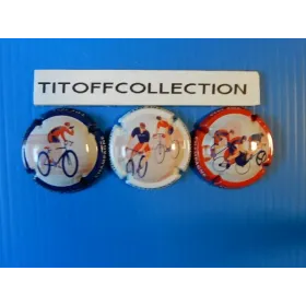 La série de 3 capsules de champagne collin jean tour   (juillet 2025 )