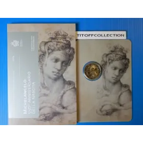 2 euros commemorative 2025 San Marino (Michelangelo)
