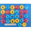 la série de 26 capsules de champagne générique l' alphabet ( couleur jaune  du recto ) 1289