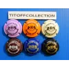 The series of 6 champagne capsules from Raymond (Coat of arms 12 to 12e)