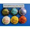 The series of 6 capsules of champagne dravigny christian (initials 4 to 4e)