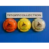 The series of 3 mondefeu champagne capsules (landscape a2 to a2c)