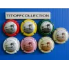 the series of 7 champagne capsules saintot william (vine festival 2010 2c a 2cf)