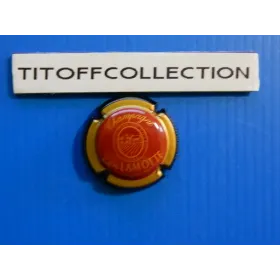 1 capsule of champagne lamotte r and h (red circle or black outline no 1)