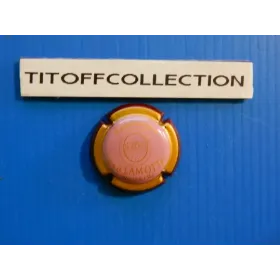 1 capsule of champagne lamotte r and h (burgundy contour rose no 5)