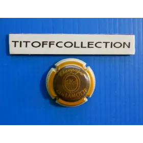 1 capsule of champagne lamotte r and h (brown circle or no 6)