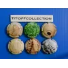 the series of 6 generic champagne capsules with stoppers ( July 2025)
