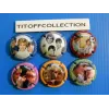 The series of 6 champagne capsules clergeot daniel   ( lady di 600ex August 2025 )