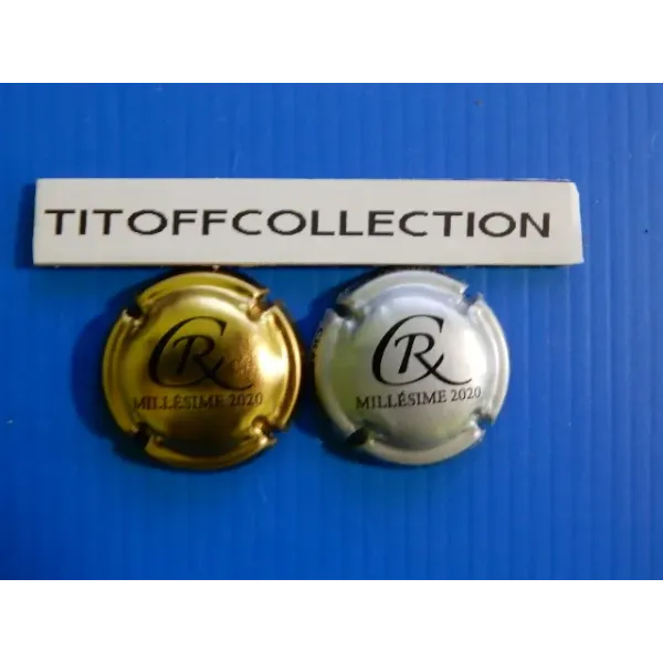 2 calming champagne capsules Robert Vintage 2020 (August 2025)