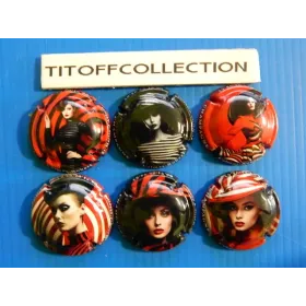 the series of 6 calm champagne capsules robert women  ( August 2025 )