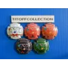 the series of 5 generic champagne capsules Merry Christmas 2017 (998 to 998 d)