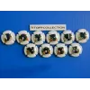 the series of 10 generic champagne capsules puzzle Merry Christmas 2018 (1034 to 1034i)