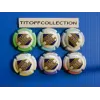 the series of 6 generic champagne capsules blazon 2020 (1122 to 1122 e)