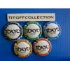 the series of 5 generic champagne capsules Tokyo 2020 (1127 to 1127d)