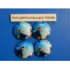 the series of 4 generic champagne capsules Tour de France 2020 (1145 to 1145 c)