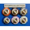 the series of 6 generic champagne capsules ecusson champagne (1010f to 1010 k)