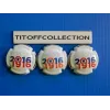the series of 3 centennial generic champagne capsules from Verdun (950 to 950b)
