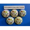 the series of 5 generic champagne capsules puzzle 2017 (979 a 979 d)