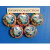 the series of 5 generic champagne capsules happy year 2020  ( 1100 to 1100d )